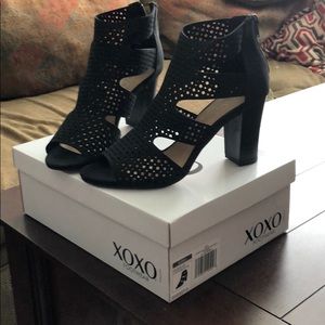 XOXO Footwear Black Heels -brand new !